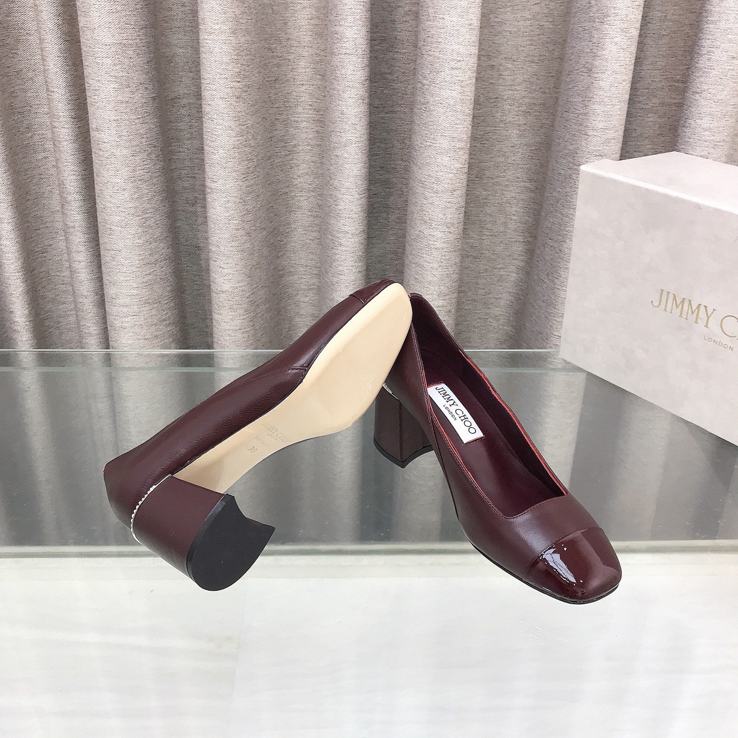 ua Ji*y Ch* jenson pumps 8.5cm